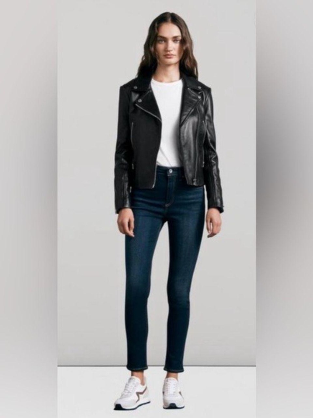 rag & bone Dark Wash High-Rise Skinny Jeans Size 26